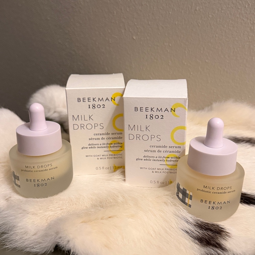 Beekman 1802 Milk Drops Ceramide Serum NEW-Set of 2